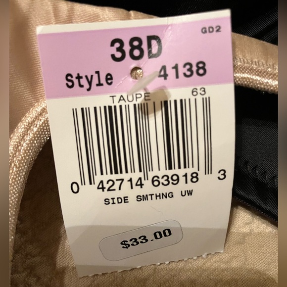 Playtex Secrets, group of 3 underwire bras - Picture 3 of 3